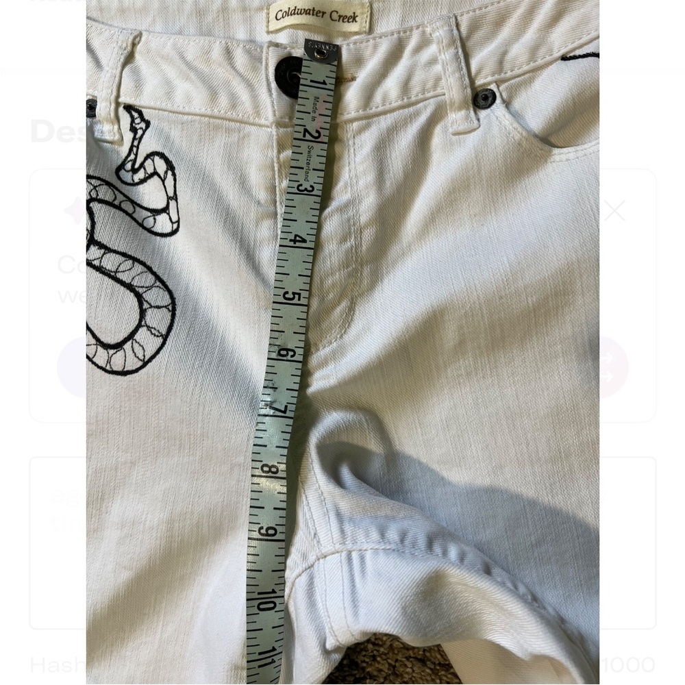 Custom White Jeans - Picture 7 of 8